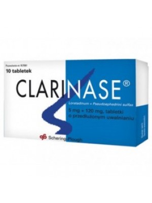 CLARINASE. 10 tablets