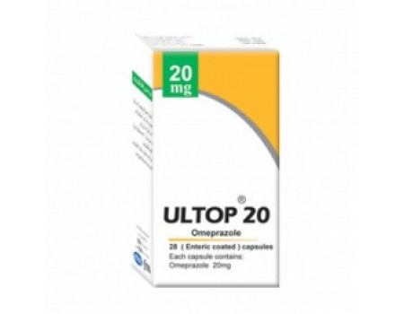 ULTOP. 20 mg. 28 capsules