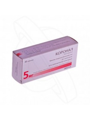 Coronal .5 mg. 30 tablets