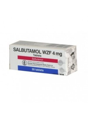 SALBUTAMOL. 4 mg. 30 tablets