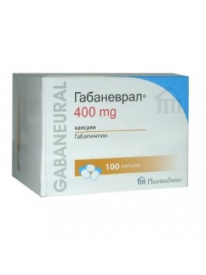 GABANEVRAL 400 mg. 100 capsules