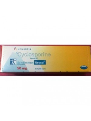 Sandimmun Neoral. 50 mg. 50 capsules