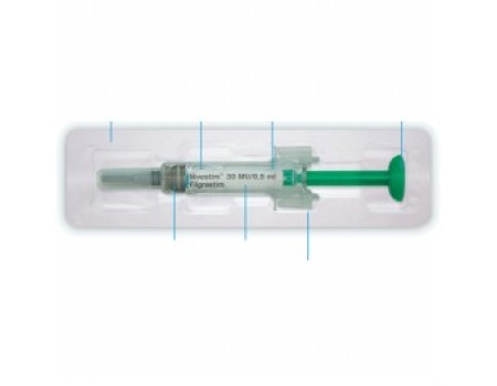 NIVESTIM. 30 MU / 0.5 ml. 5 ampules