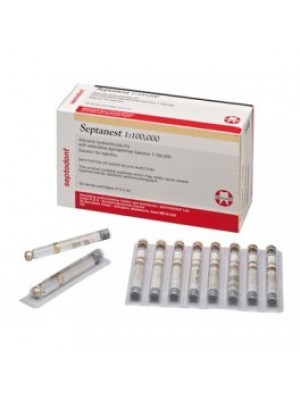 SEPTANEST . Adrenalin solution 68 mg. / 8.5 mcg.