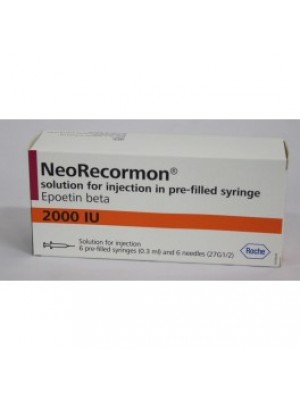 NEORECORMON 2000 IU 0.3 ml. 6 syringe