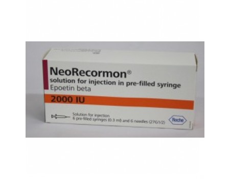 NEORECORMON 2000 IU 0.3 ml. 6 syringe