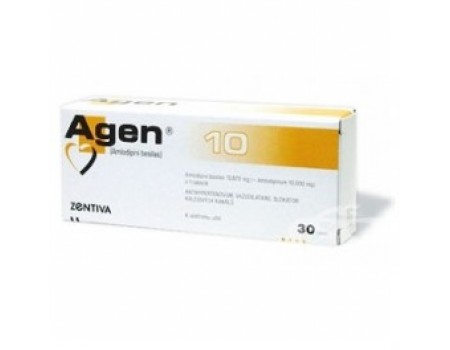 Agen. 10 mg. 30 tablets