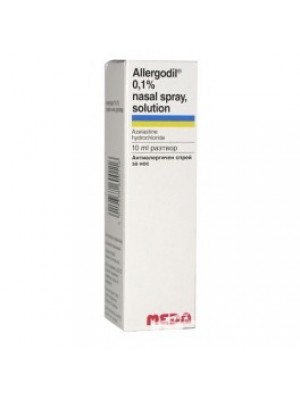Allergodil nasal spray 10 ml.