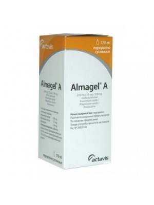 Almagel A 170 ml oral suspension.
