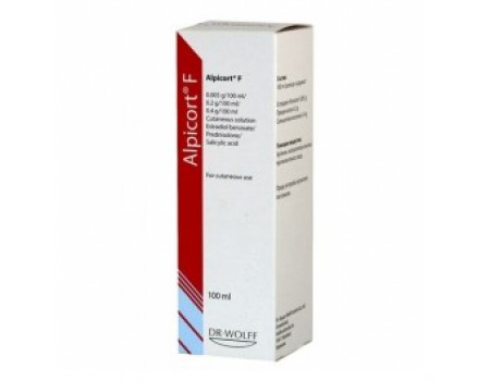 Alpicort F solutsio 100 ml.