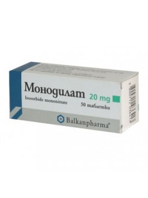 MONODILAT. 20 mg. 50 tablets