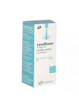 LEVOFLOKSAN drops 5 mg. / Ml. 5 ml