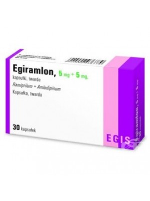 EGIRAMLON. 5 mg. / 5 mg. 30 capsules