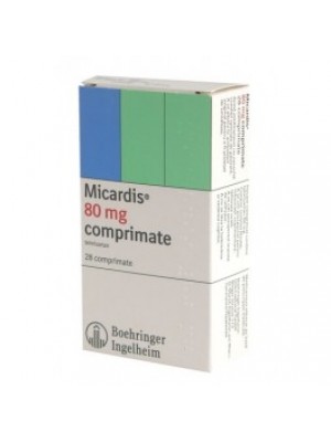 MICARDIS. 80 mg. 28 tablets