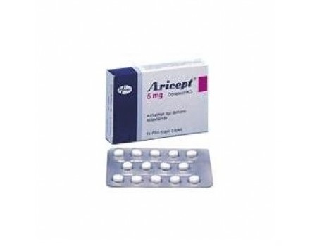 ARICEPT 5 mg. 28 tablets