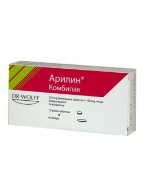 Arilin  KOMBIPACK 12 tablets +6 globules