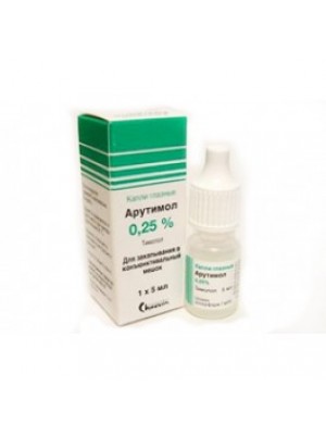 ARUTIMOL. Drops 0.25% 0.5 ml