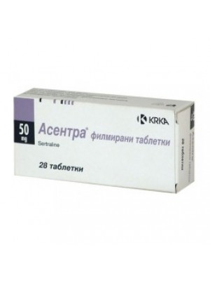 ASENTRA 50 mg. 28 tablets