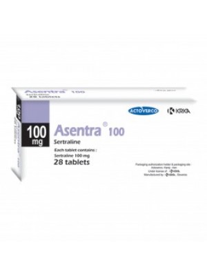 ASENTRA 100 mg. 28 tablets