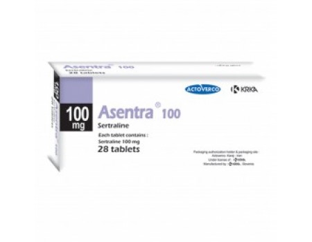 ASENTRA 100 mg. 28 tablets