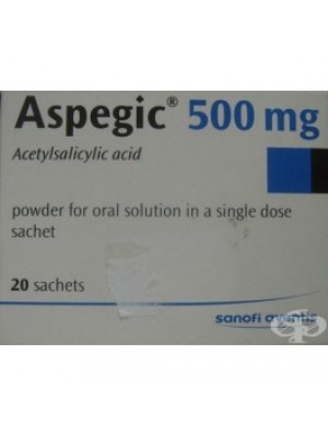 ASPEGIC 500 mg. 20 sachets