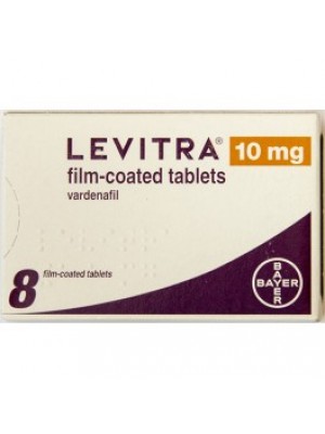 Levitra 10 mg. 8 tablets