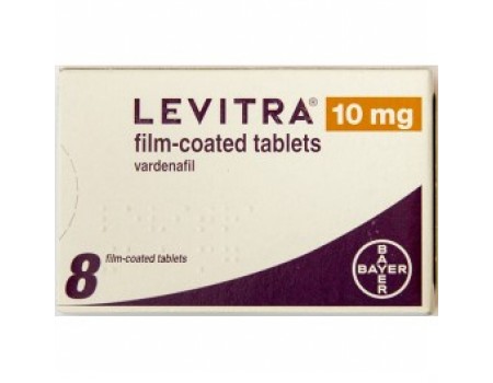 Levitra 10 mg. 8 tablets