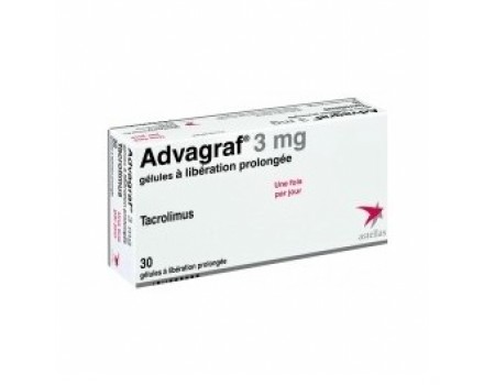 ADVAGRAF 3 mg. 30 capsules