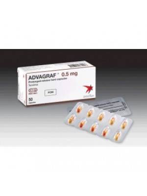 ADVAGRAF 0.5 mg. 30 capsules