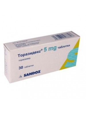TORAZIDEKS table. 5 mg