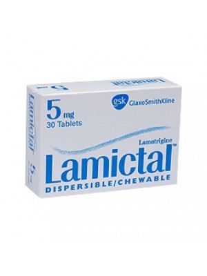 LAMICTAL. 5 mg. 28 tablets