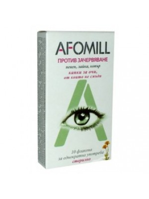 AFOMIL drops against flushing 0.5 ml vial