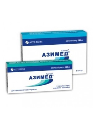 AZIMED avium. 600 mg. 8 tablets