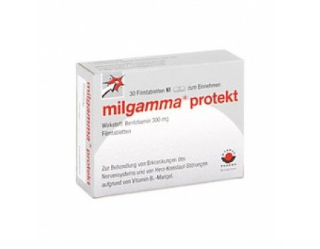 MILGAMMA PROTECT. 300 mg. 30 tablets