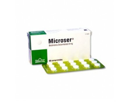 MICROSER 8 mg. 50 tablets