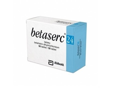 BETASERC 24 mg. 50 tablets