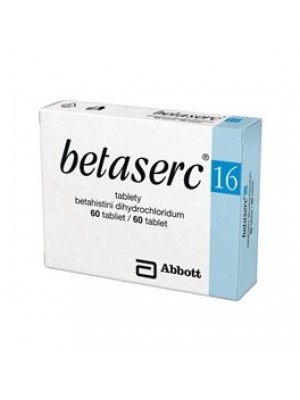 BETASERC 16 mg. 60 tablets