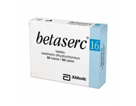 BETASERC 16 mg. 60 tablets