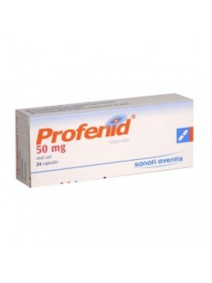 Profenid 50 mg. 24 capsules