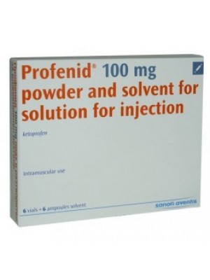 Profenid powder and solvent for solution for injection 100 mg. 50 I. V.