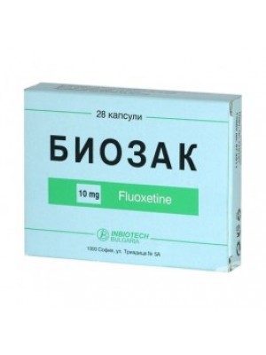 BIOZAC 10 mg. 28 capsules