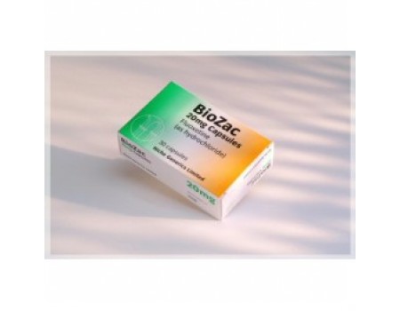 BIOZAC 20 mg. 30 capsules