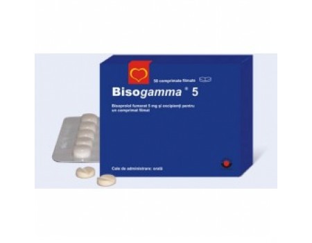BISOGAMMA 5 mg. 30 tablets