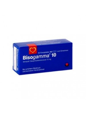 BISOGAMMA 10 mg. 30 tablets