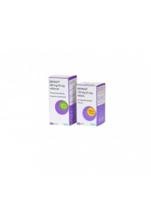 MENKART 100 mg. / 25 mg. 100 tablets