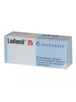 LUDIOMIL 25 mg. 30 tablets