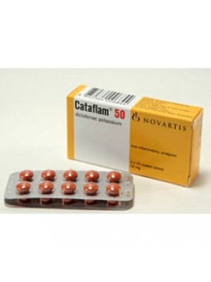 CATAFLAM 50mg. 10 tablets