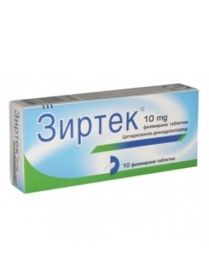 ZYRTEC 6 tablets