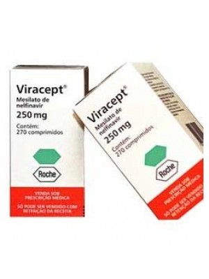Viracept 250 mg. 270 tablets