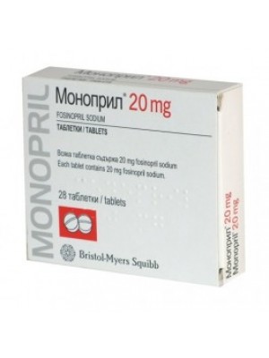 MONOPRIL 20 mg. 28 tablets